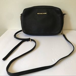 Michael Kors small black crossbody bag